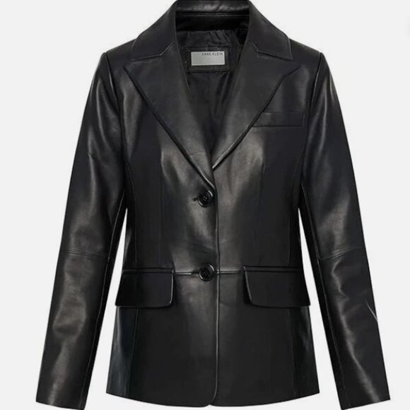 Anne Klein Black Blazer Jacket - L - Picture 1 of 9